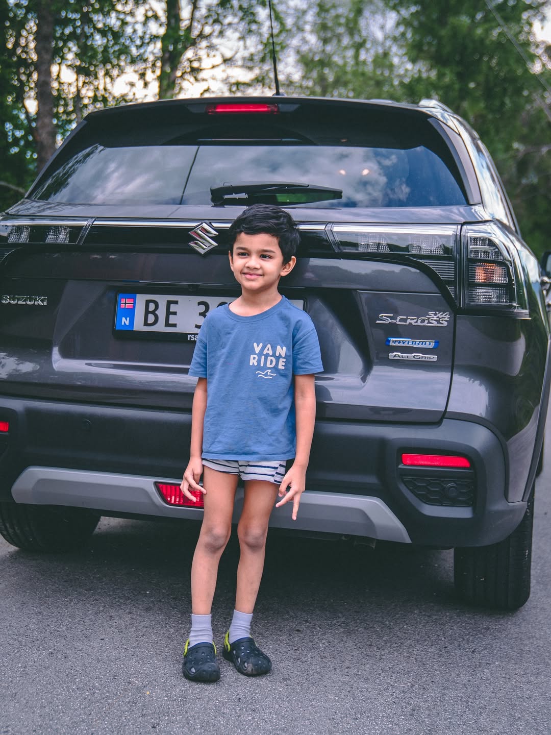 Ritch by a car in Norway